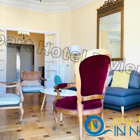 Riviera - Grimaldi: Carre D'or Balcony Near Promenade Nice