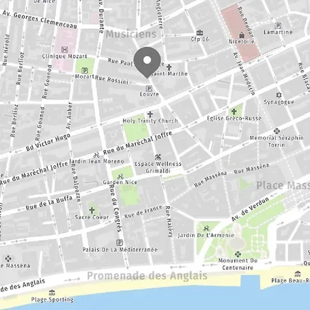 Apartment Riviera - Grimaldi: Carre D'or Balcony Near Promenade *